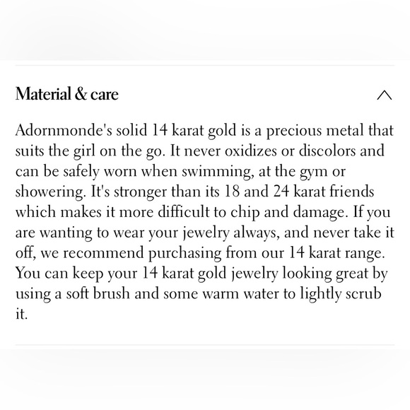 *Brand New* 14K Gold Clicker Hoop Earrings from Adornmonde - Picture 9 of 10